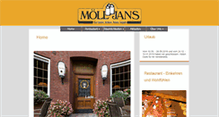Desktop Screenshot of moelljans.de